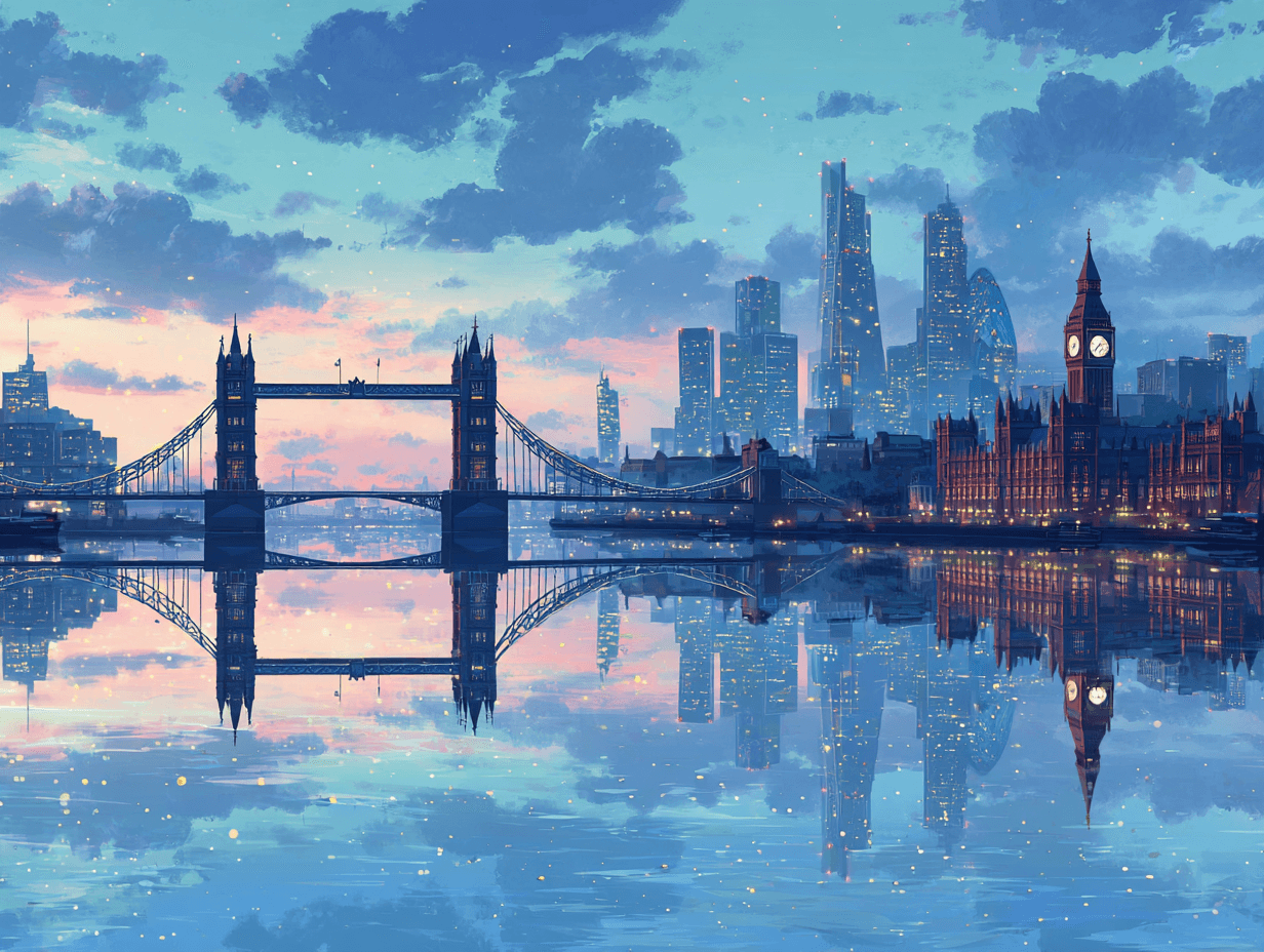 The Thames at last light
